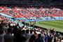 Publikum på Wembley stadion