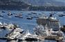 Havnen i Monaco med masser af skibe i