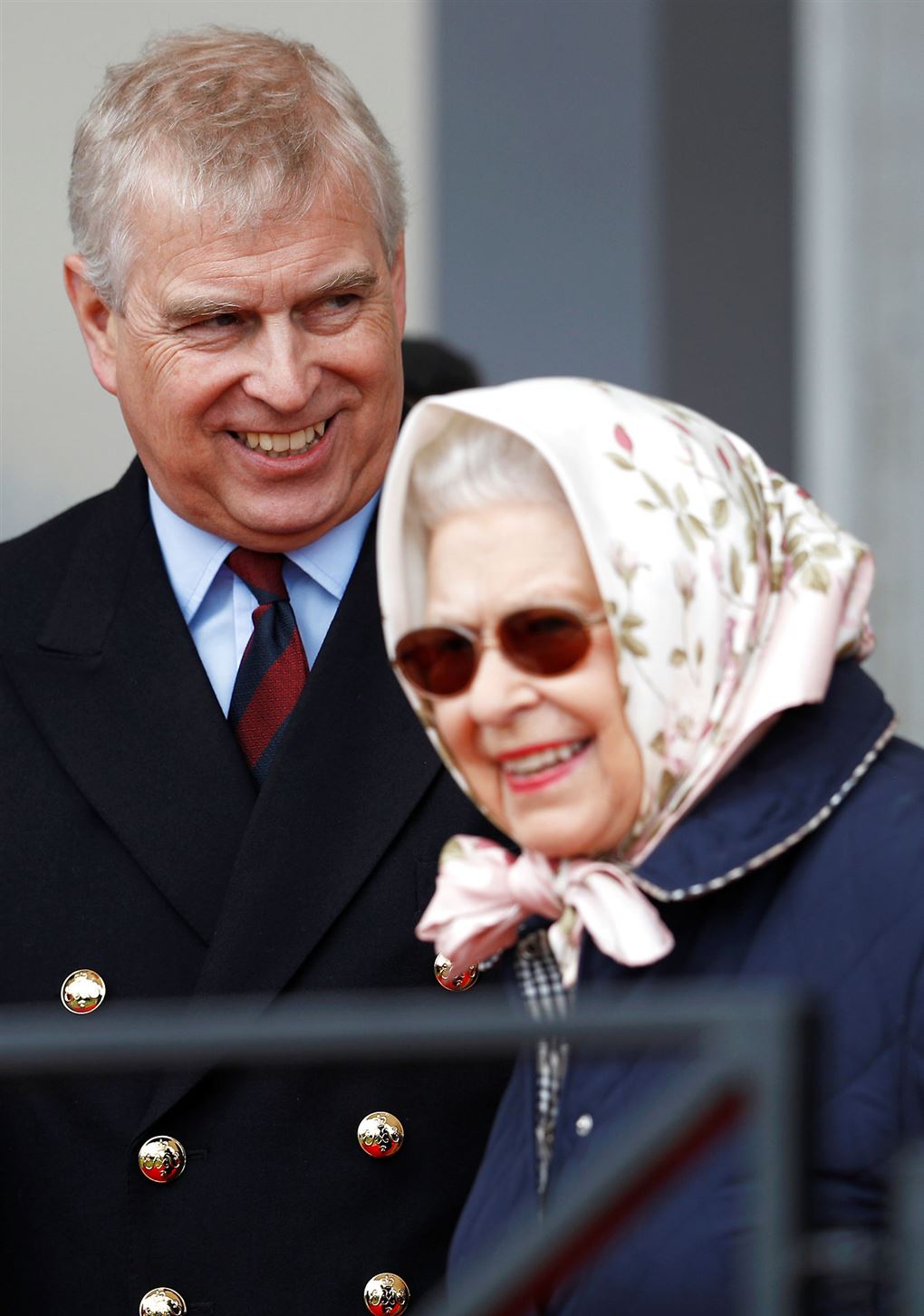 Prins Andrew og Dronning Elizabeth
