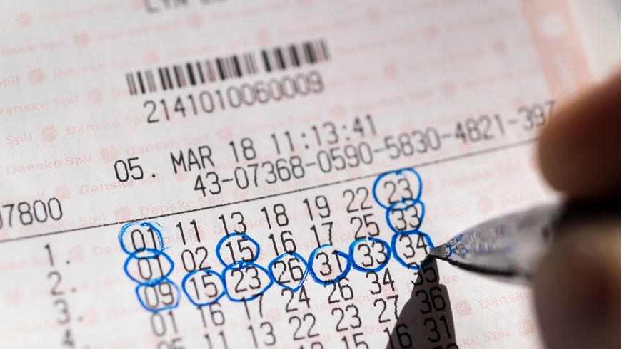 Rigtige tal på Lotto-kupon