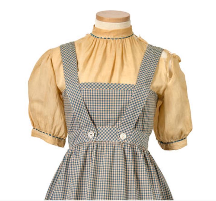 kjole fra Troldmanden fra Oz