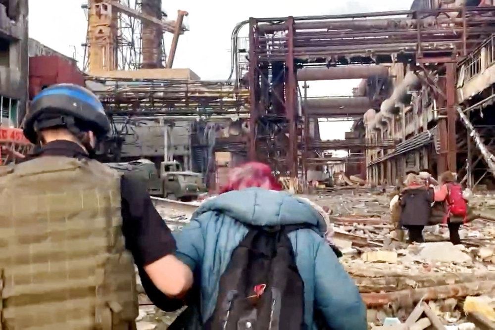 evakueringer i ukraine