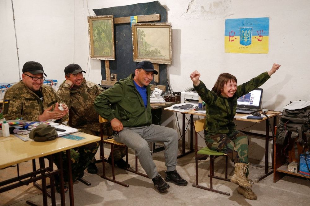Ukrainske militærfolk k