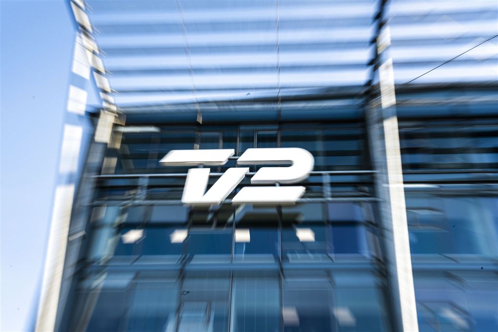 tv2-logo på bygning