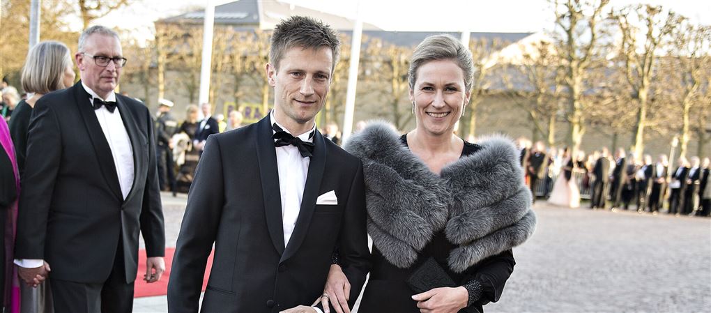 Et par på den røde løber