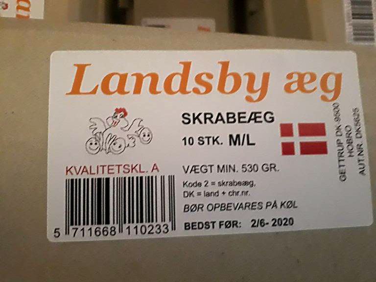 Landsby æg