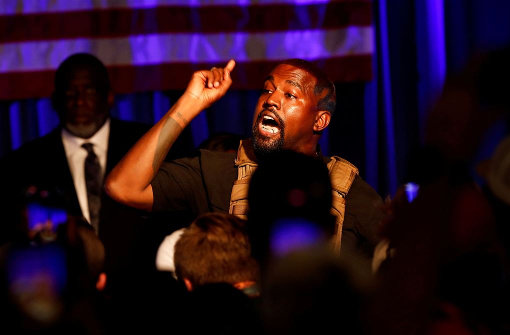 Kanye West til et vælgermøde