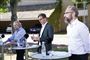 Sommerpressemøde med Liberal Alliances folketingsgruppe - Henrik Dahl, Alex Vanopslagh og Ole Birk Olesen