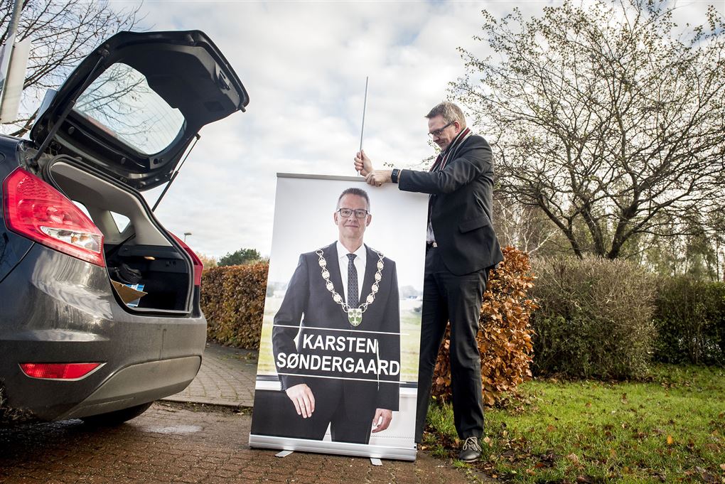 Borgmester i Egedal kommune Karsten Søndergaard 
