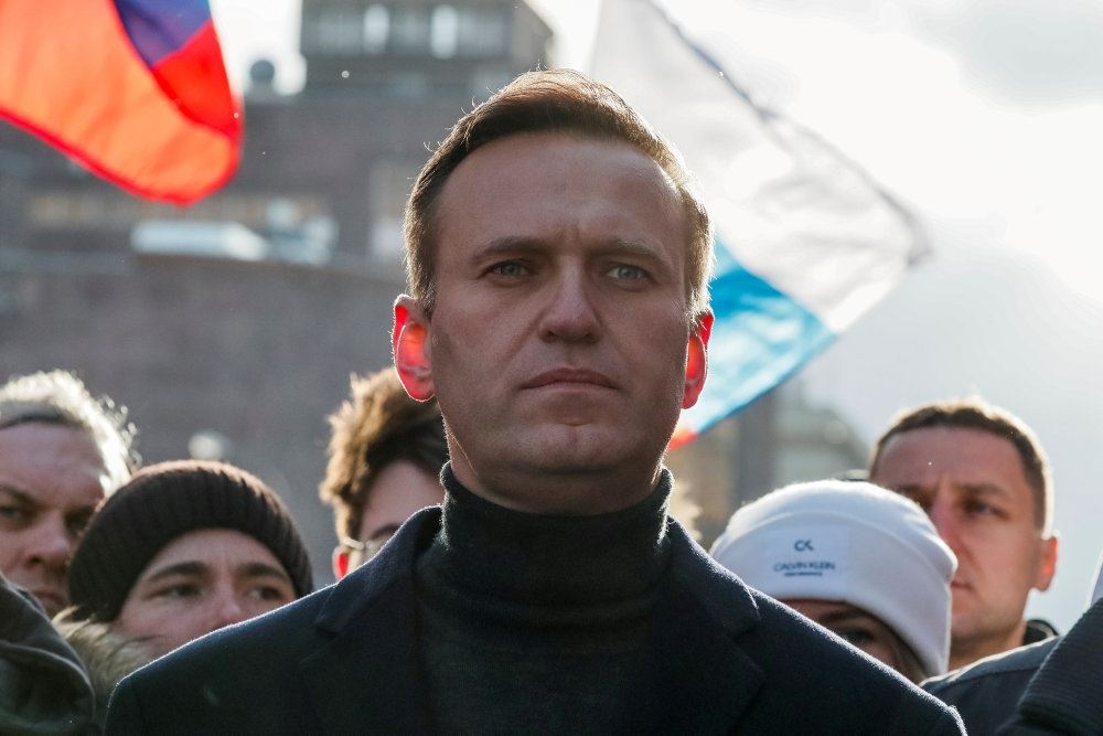 Den russiske oppositionspolitiker Aleksej Navalnyj