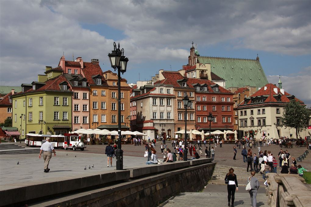 Old town i Warszawa