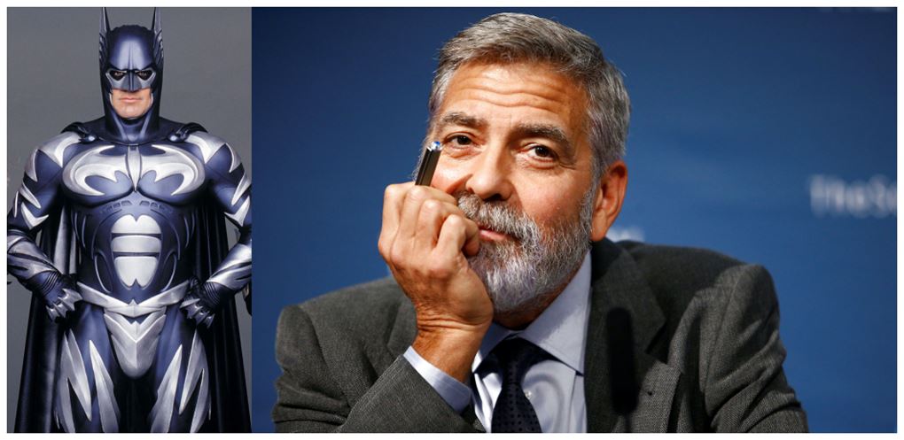 Batman og en skeptisk George Clooney