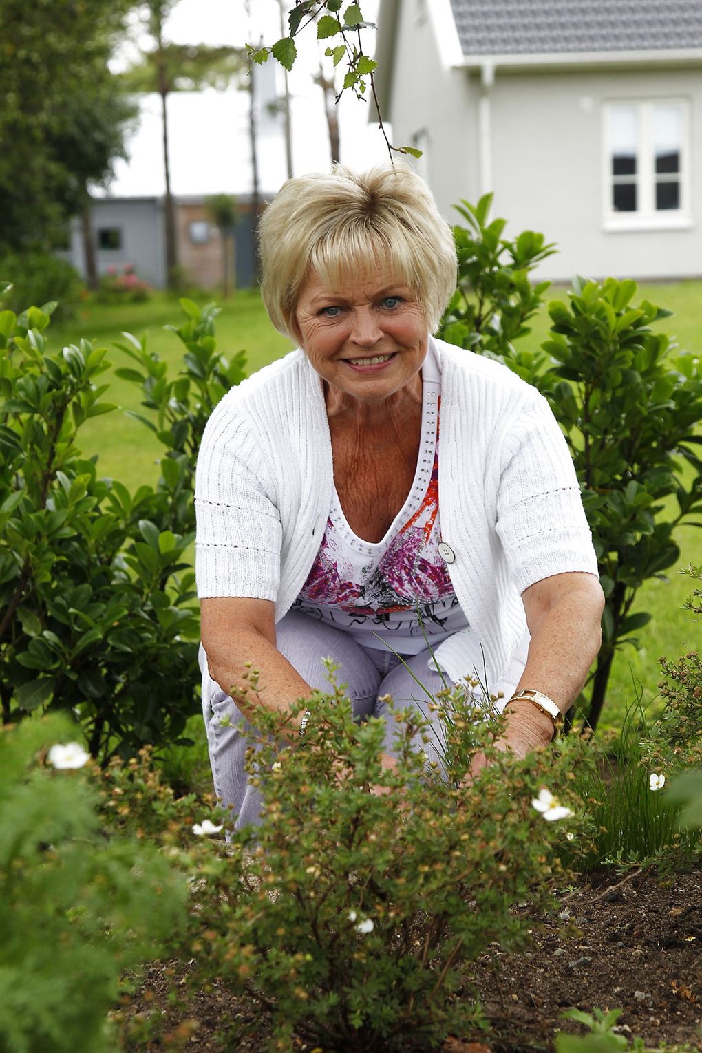 Hilda Heick i haven