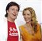 Et smilende par: Paul McCartney og Heather Mills