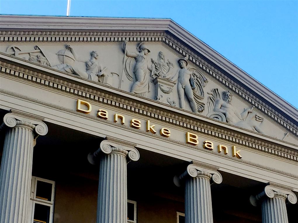 Facade på Danske Banks hovedkvarter