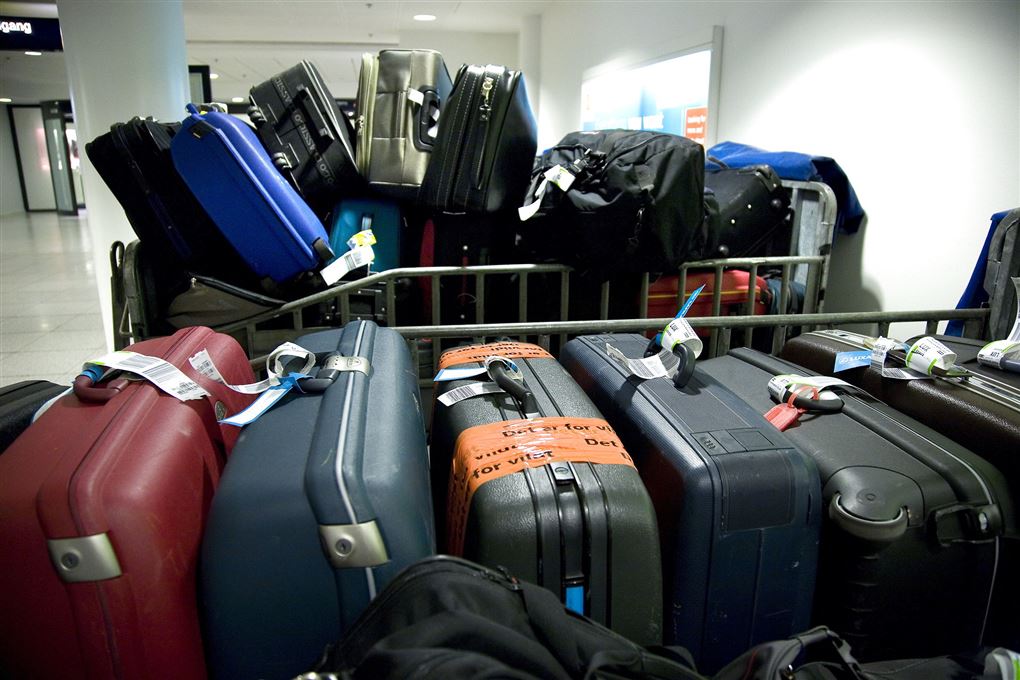 En masse kufferter 