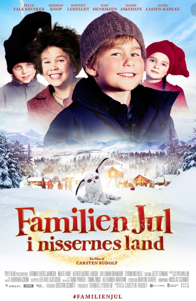 filmplakat af Familien Jul i Nissernes Land
