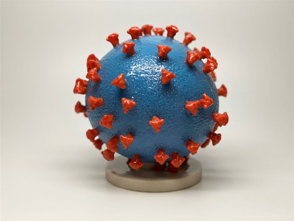 3d-model af Corona-virus