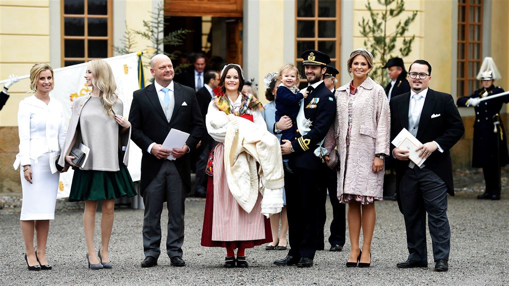 prinsesse Sofia sammen andre i den svenske kongefamilie