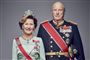 Billede af kong Harald og dronning Sonja