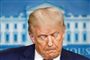 Billede af en sur Trump