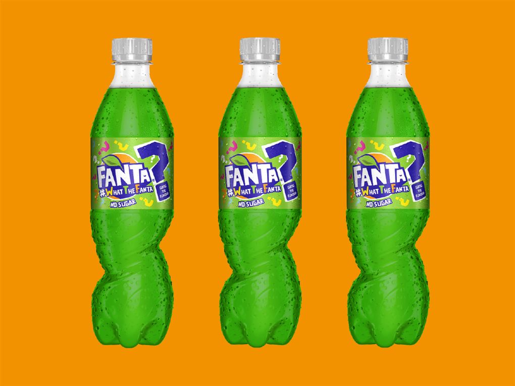 Tre grønne fantaer på række