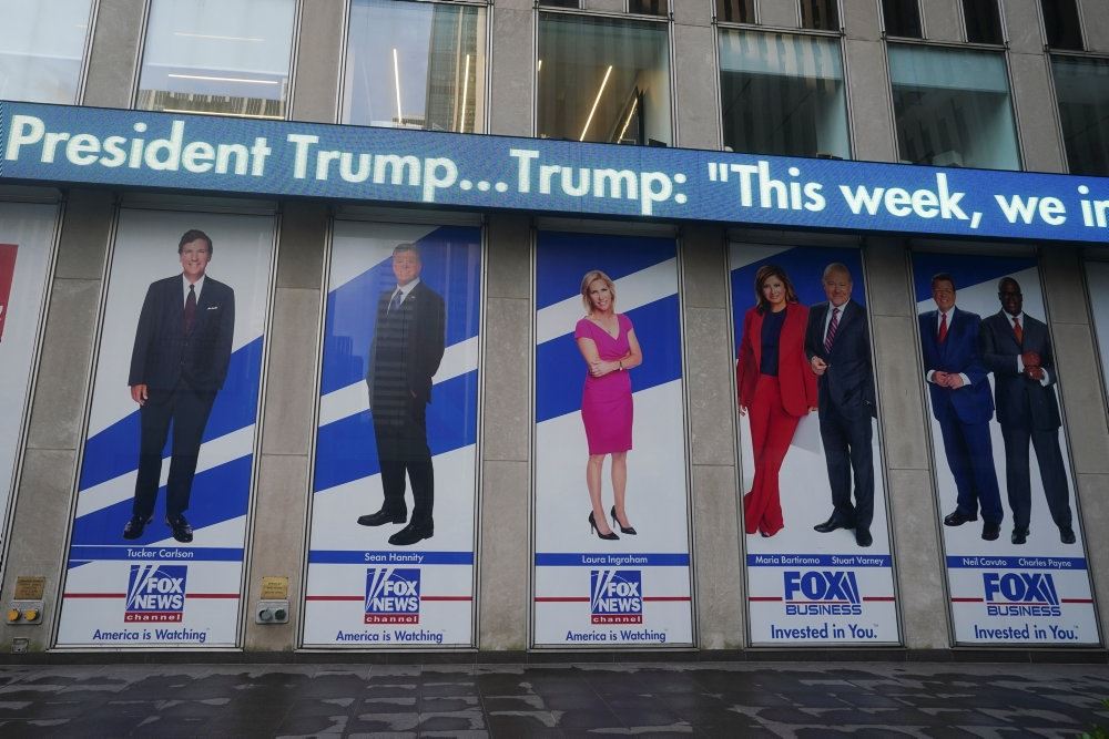 billede af Fox News' facade