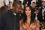 Kim Kardashian og Kanye West på den røde løber