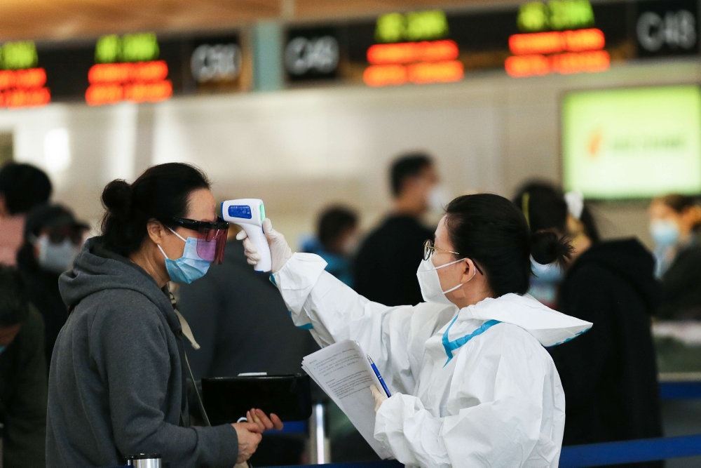 Coronatest i Kina