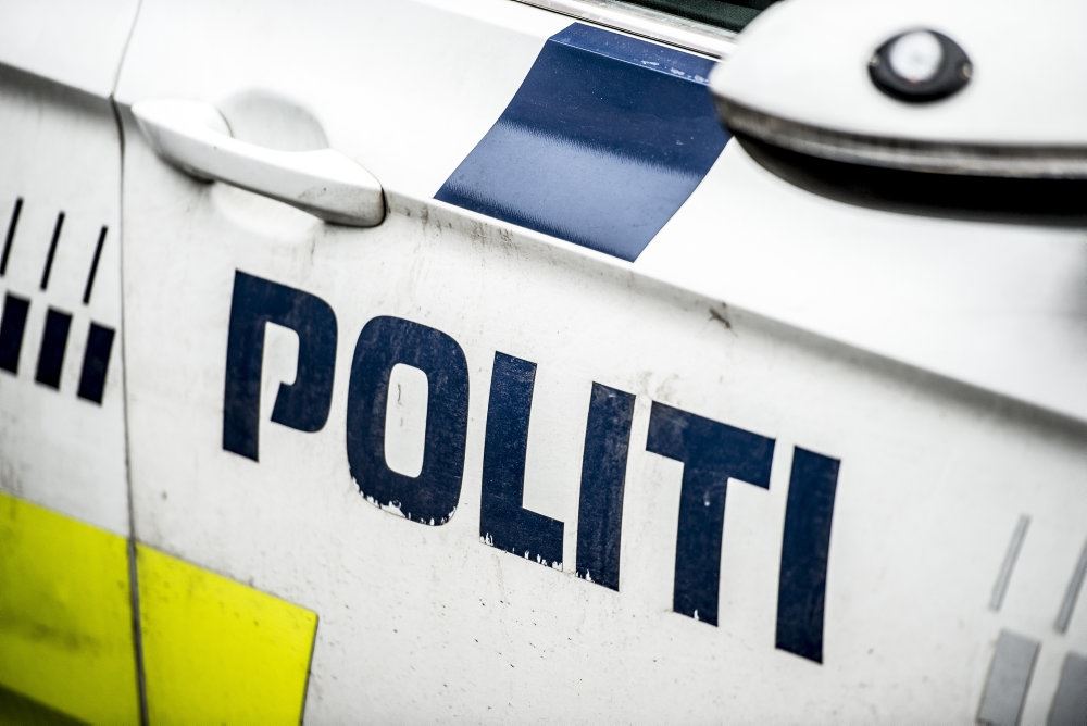 Billede af en politibil