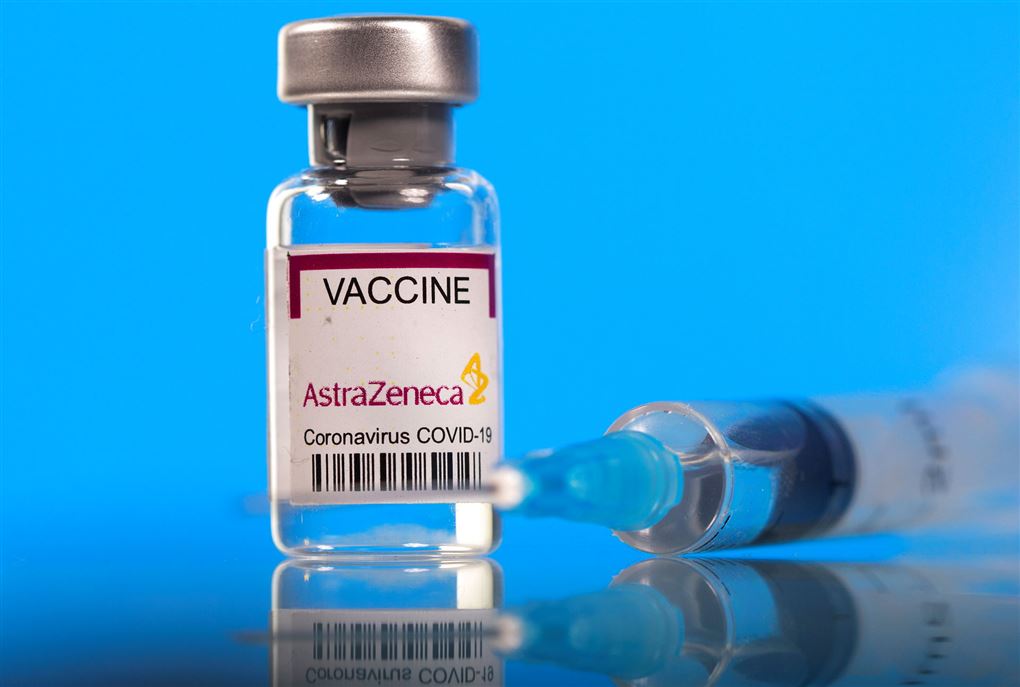 billede af vaccinegals og en sprøjte