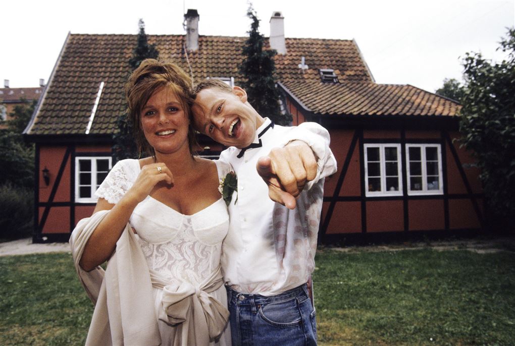 billede fra Christina Nørby Ibsens og Bubbers bryllup