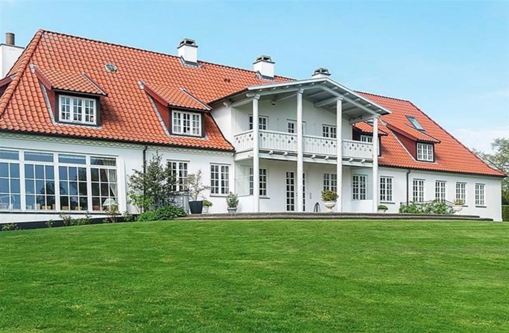 En ranchlignende ejendom