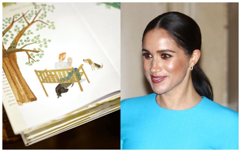 En bog og Meghan Markle