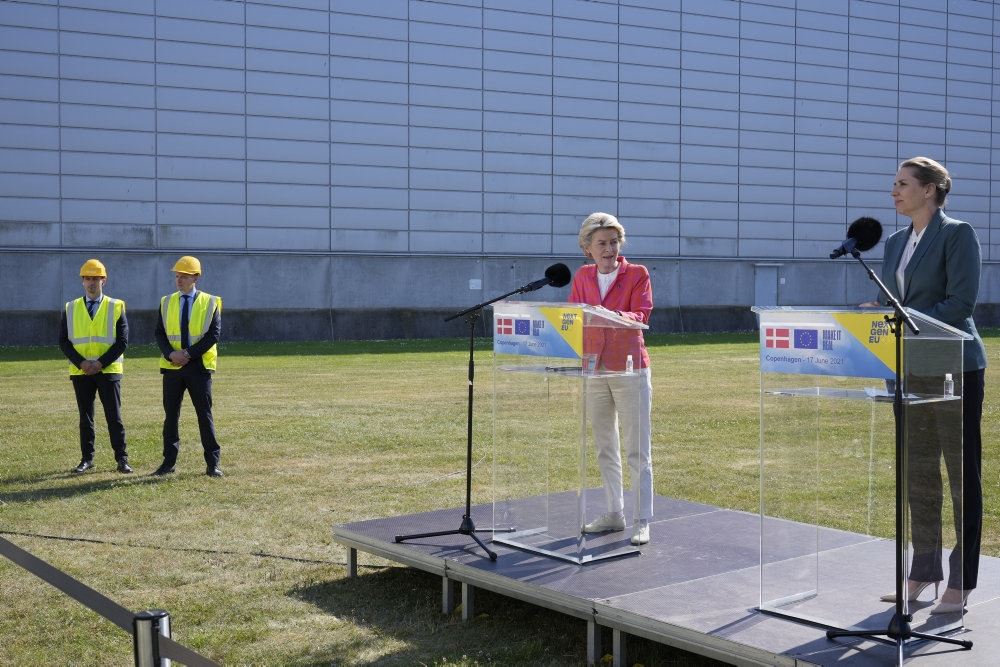  Mette Frederiksen og Ursula von der Leyen