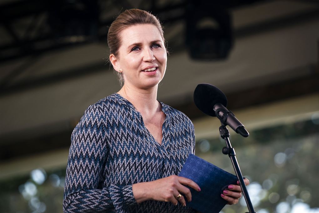 Mette Frederiksen taler 