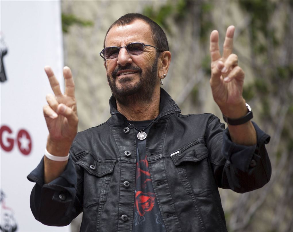 Ringo Starr lave fredstegn