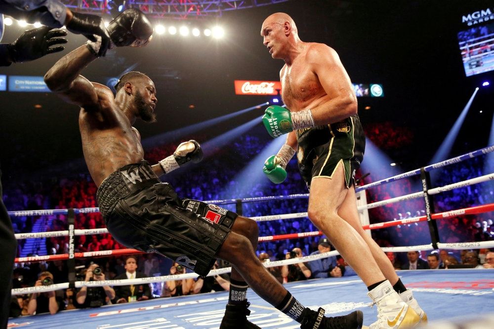 Deontay Wilder og Tyson Fury