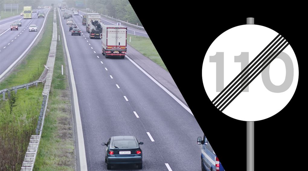 biler på motorvej