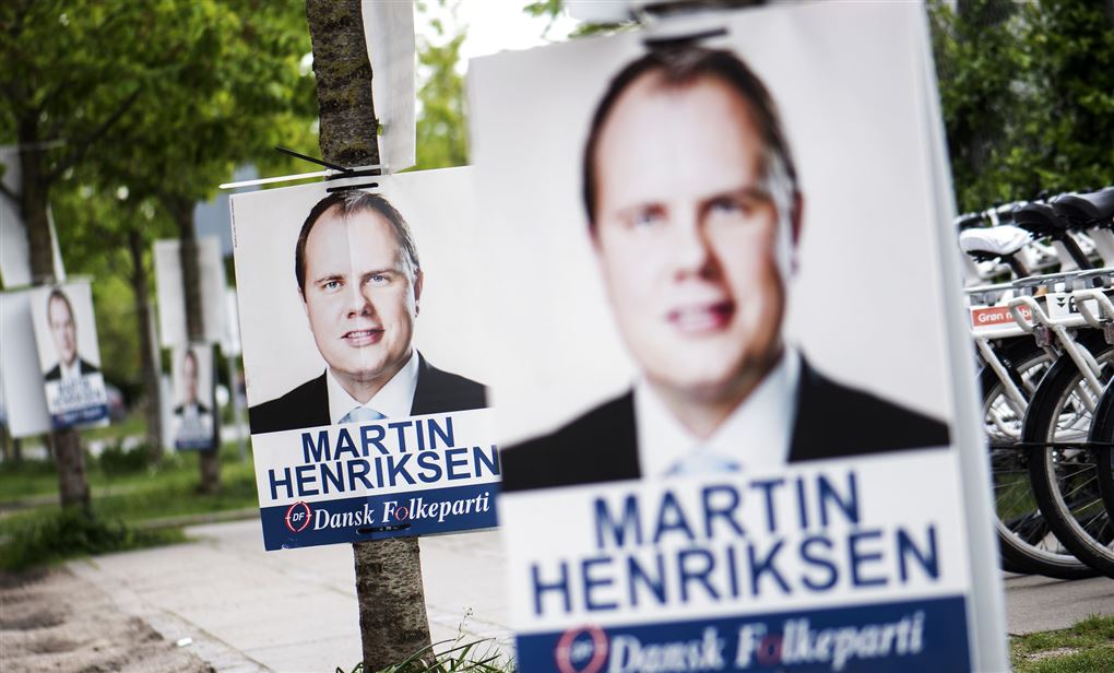 valgplakat med MArtin Henriksen