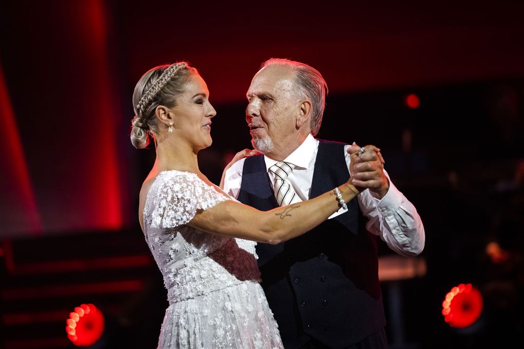 Jacob Haugaard og Camilla Dalsgaard danser