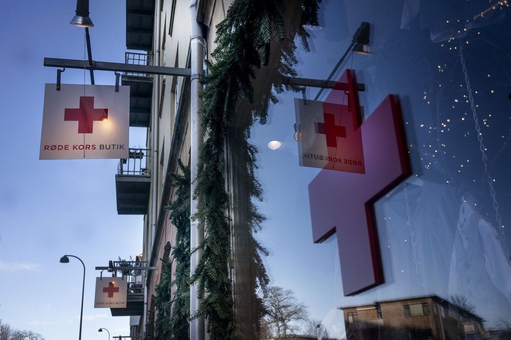 røde kors-facade