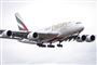 Et A380 på vej til at lande