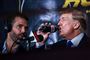Donald Trump Jr. ved siden af sin far Donald Trump