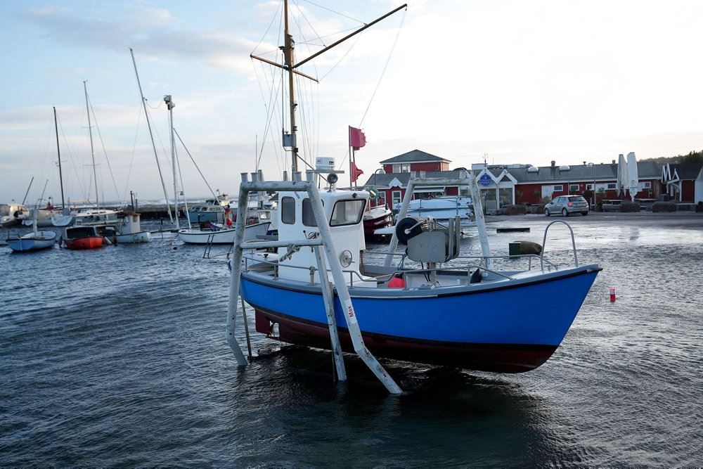  forhøjet vandstand i Hornbæk havn