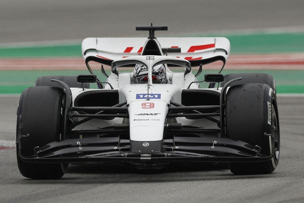 en formel 1-bil