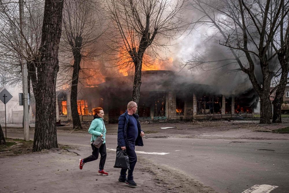 Flammer i Ukraine