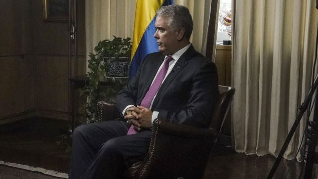 den colombianske præsident, Iván Duque
