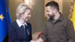 Ursula von der Leyen og Volodymyr Zelenskyj 