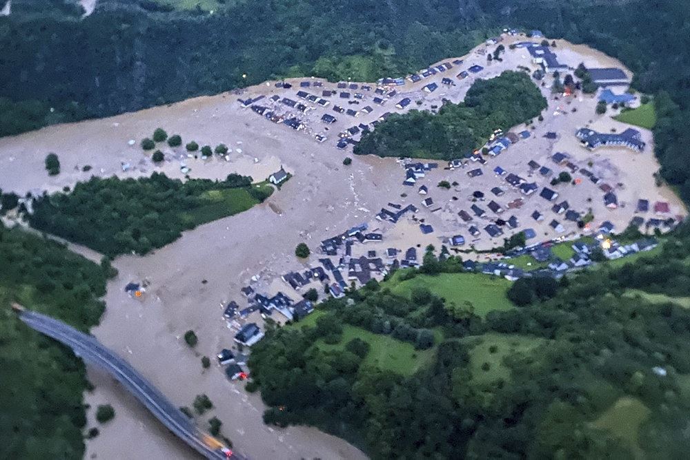 Rheinland-Pfalz med oversvømmelser